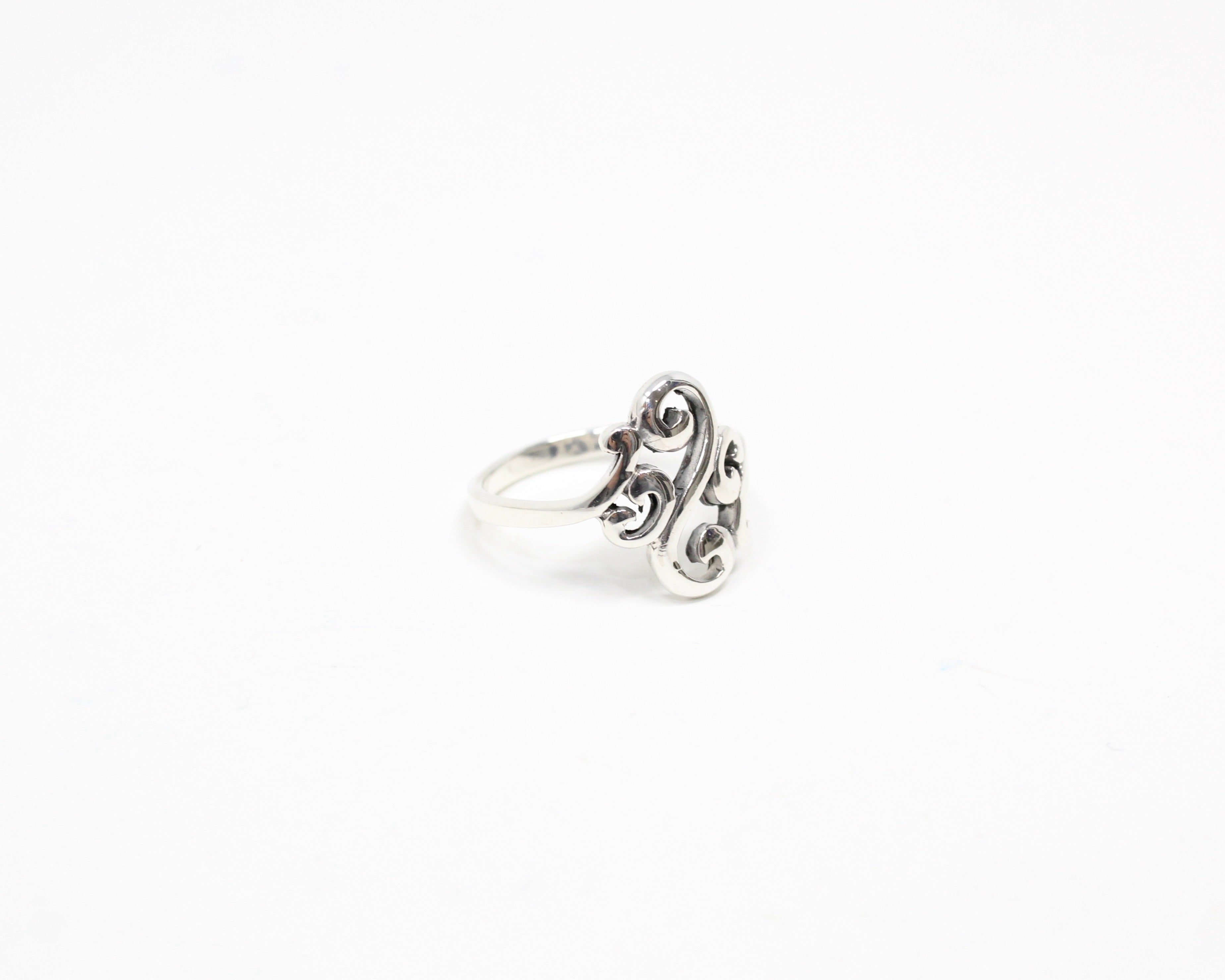 PÉTUNIA, bague argent sterling.