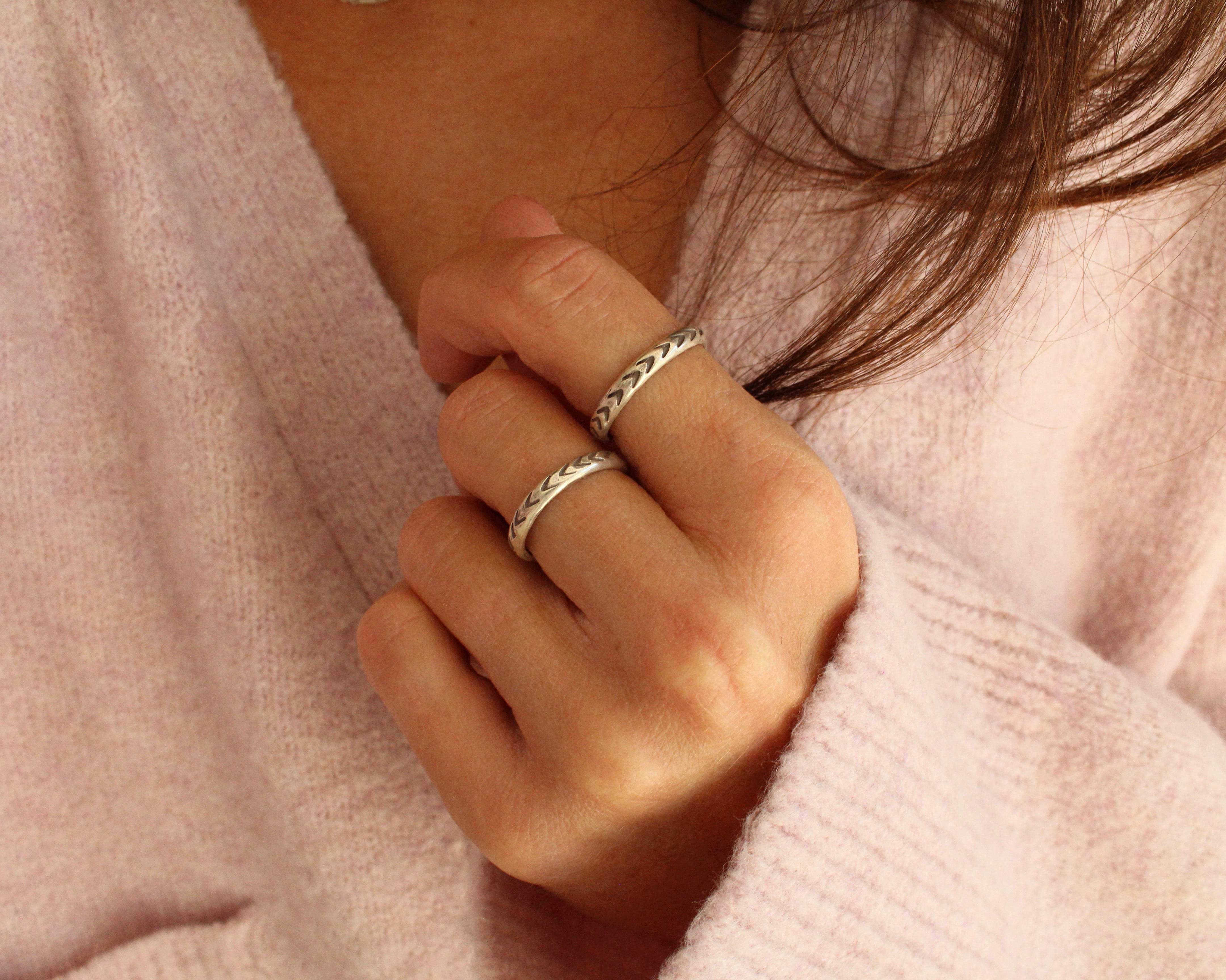 SIAM, bague argent sterling.