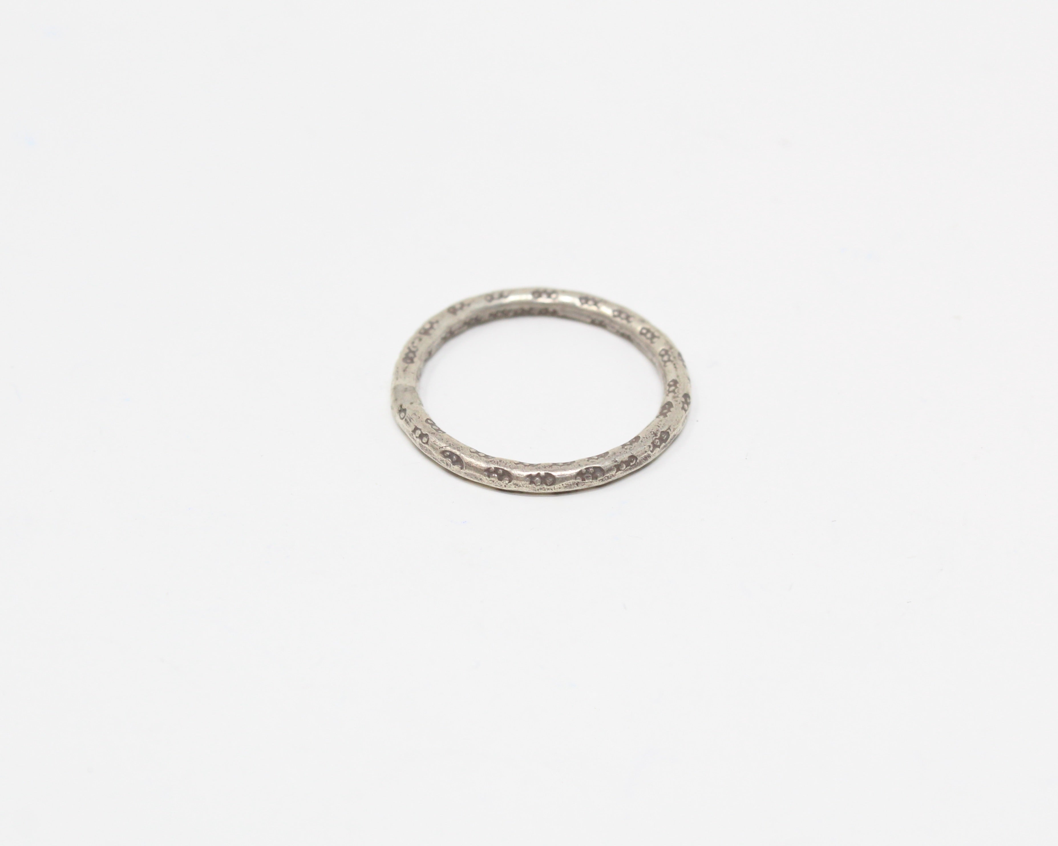 THOM, bague argent.