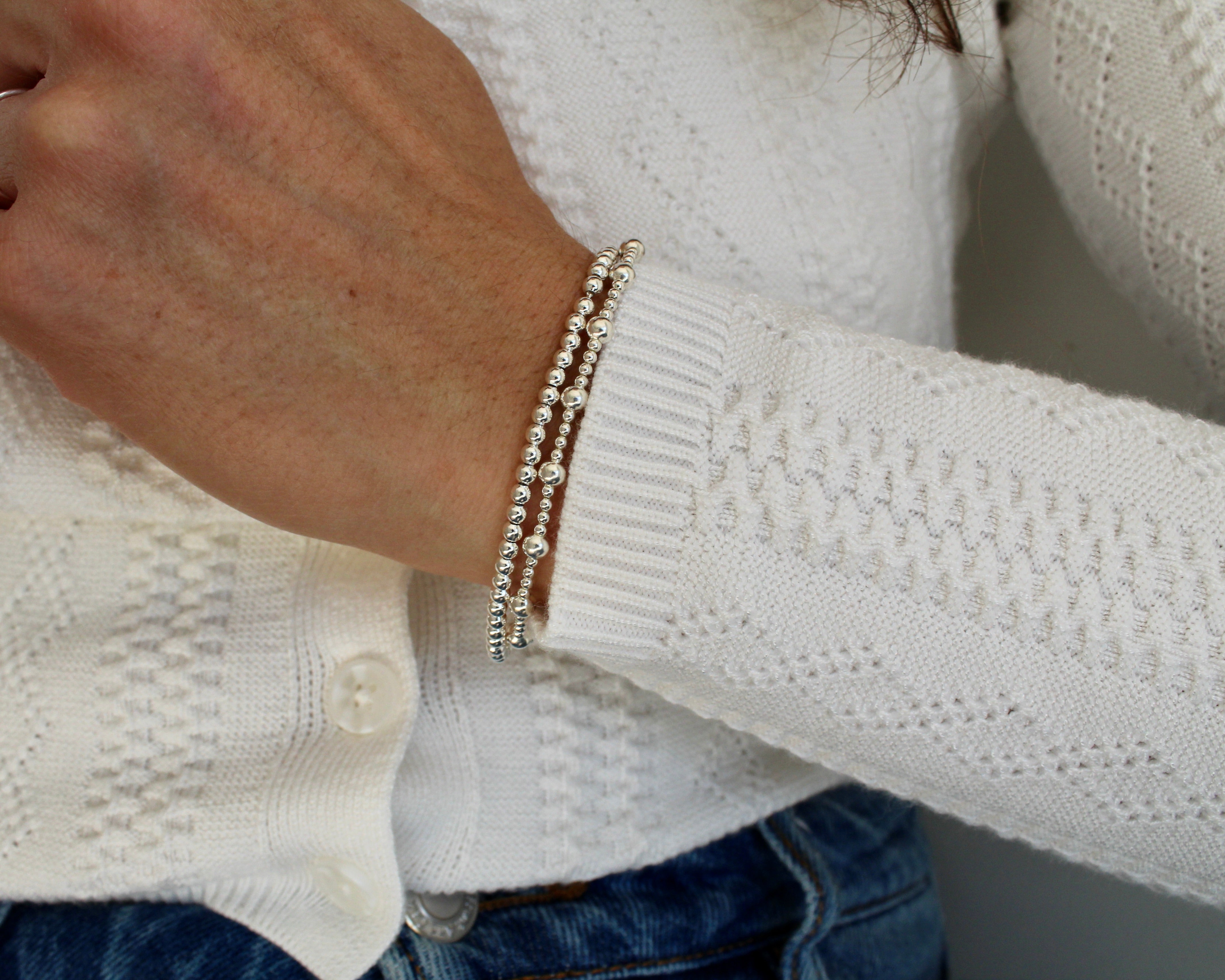 MEGAN, bracelet argent sterling.