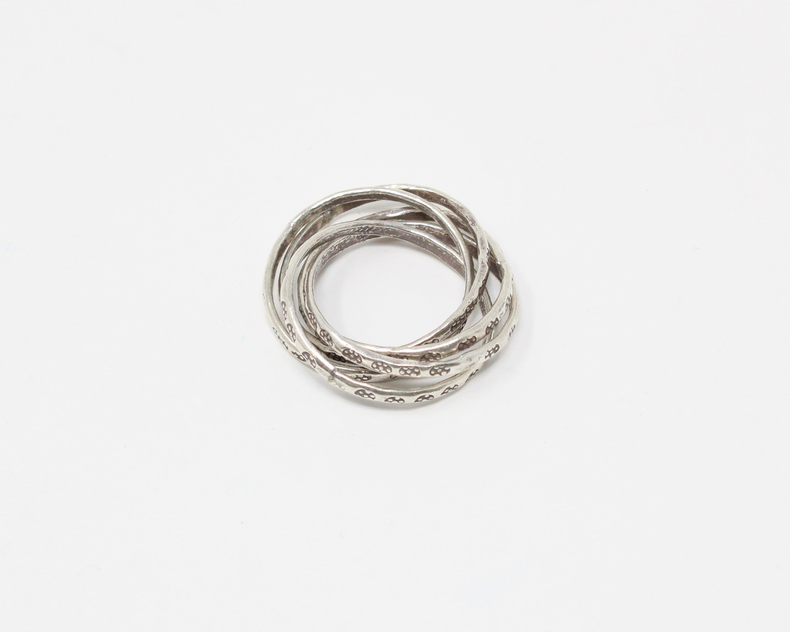 KHLONG, bague argent.