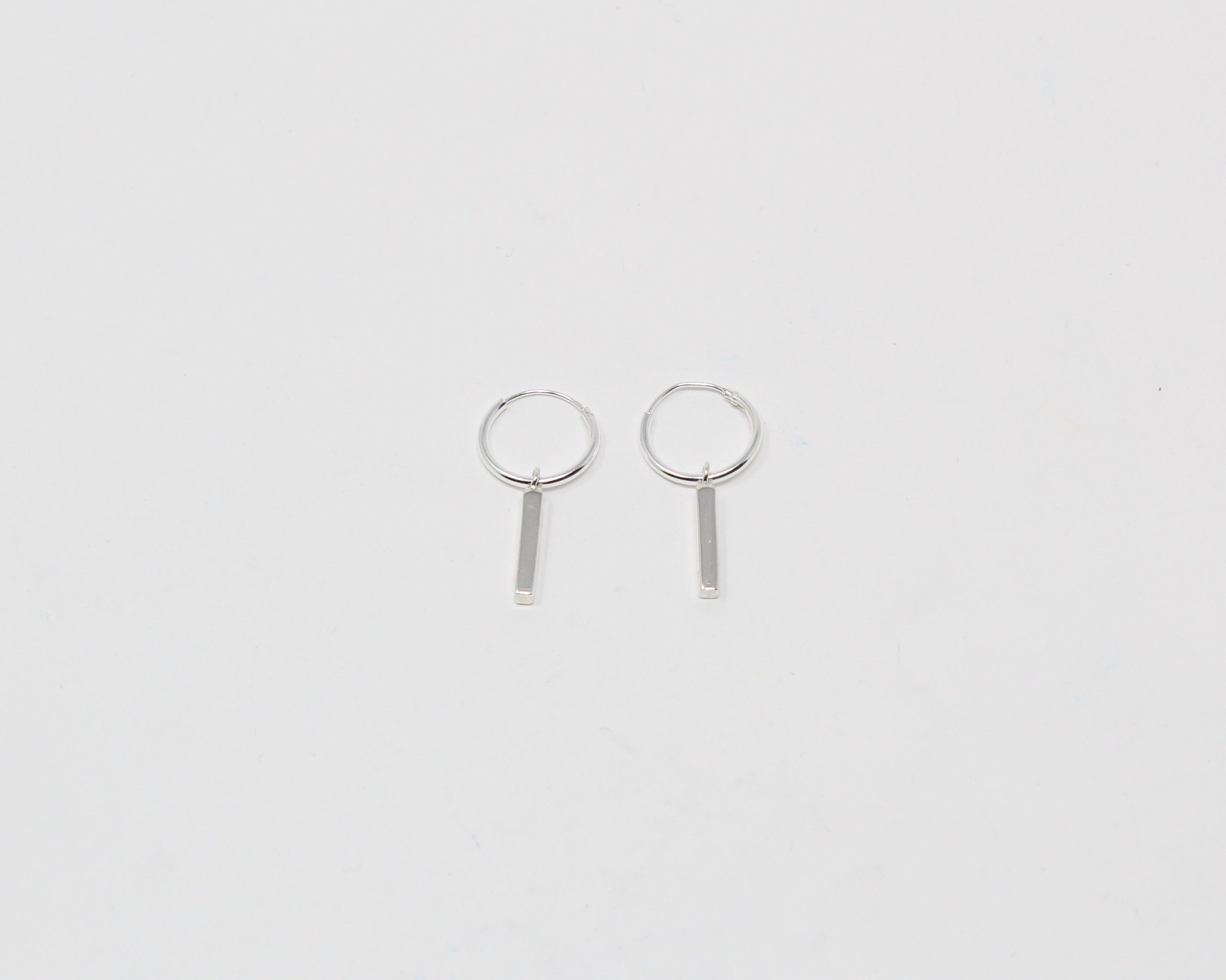 GABIE, boucle d'oreille argent sterling.