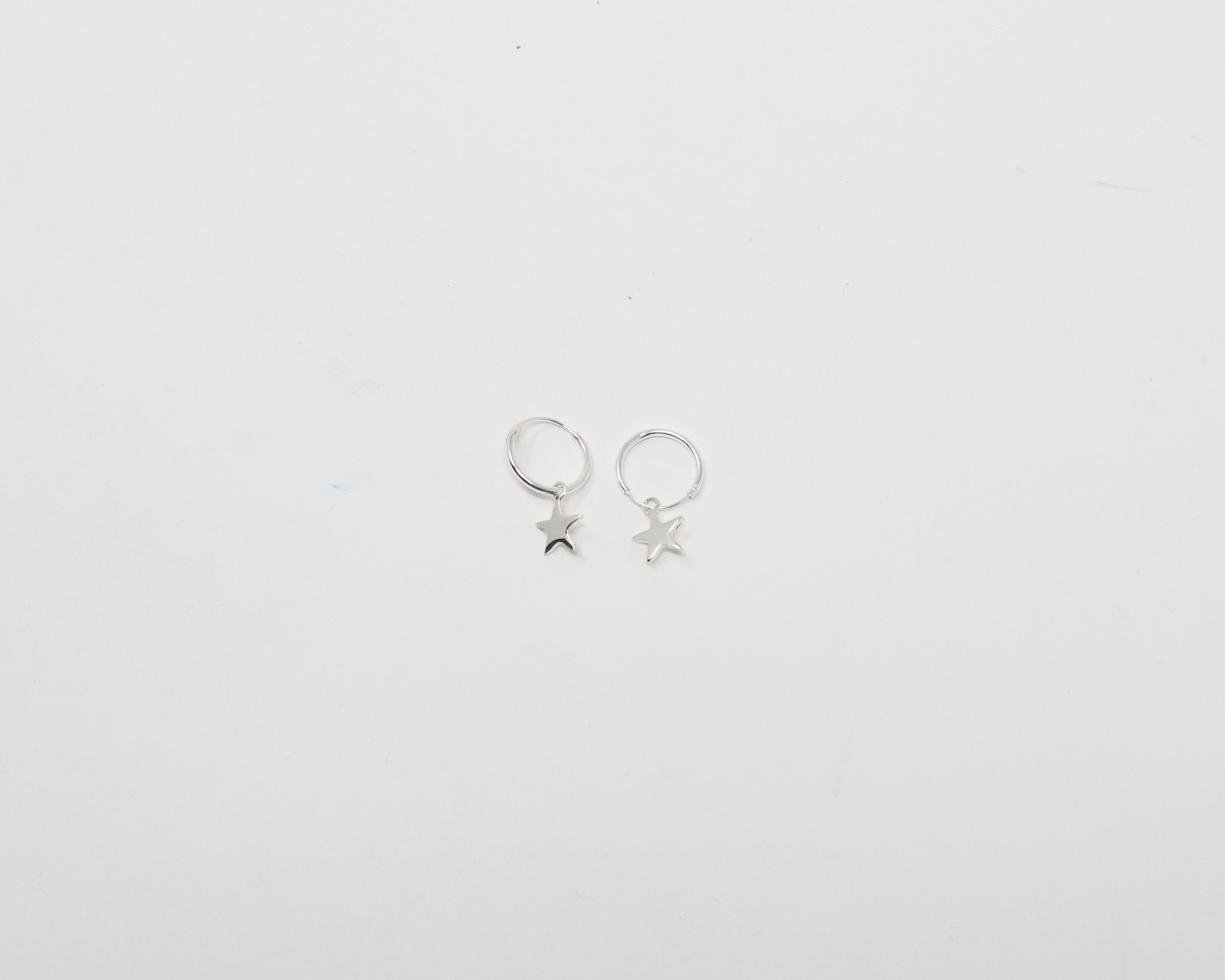 NÉBULEUSE, boucles d'oreilles argent sterling.