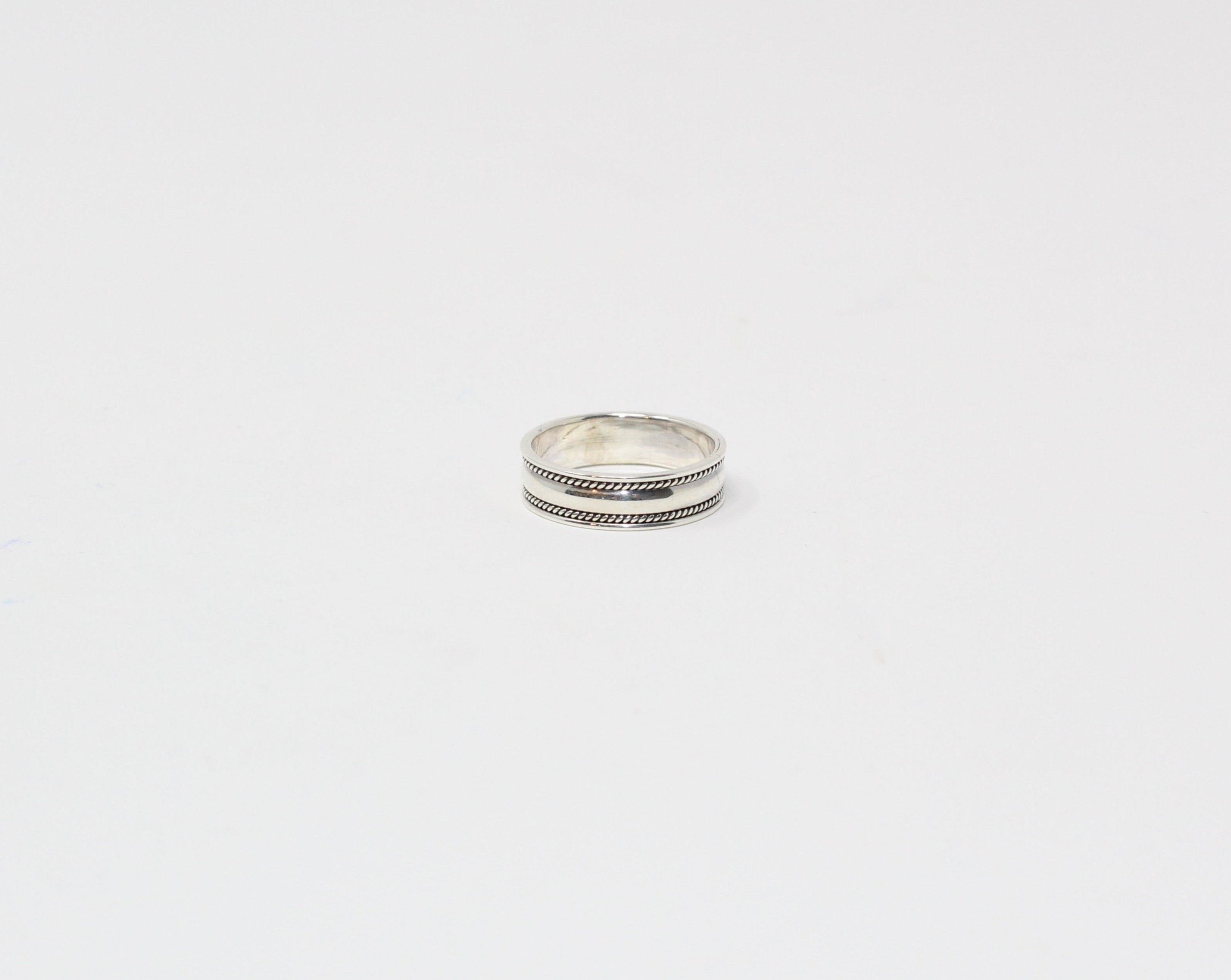 BHUMI, bague argent sterling.