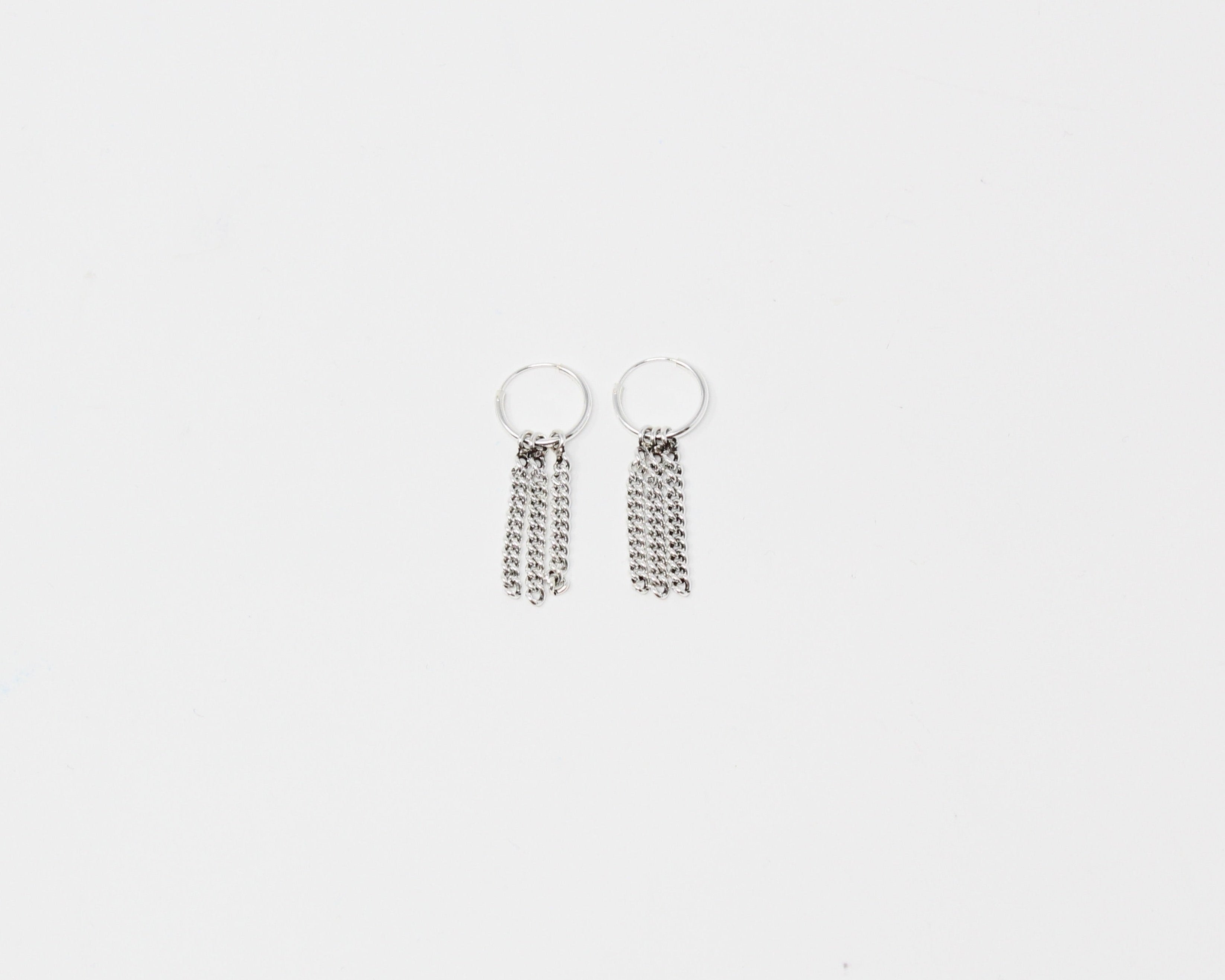 ANAIS, Boucle d'oreille argent sterling.